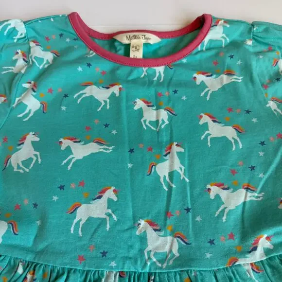 Matilda Jane Unicorn Daydream Dress Wonderment Girls 8 - Picture 4 of 8